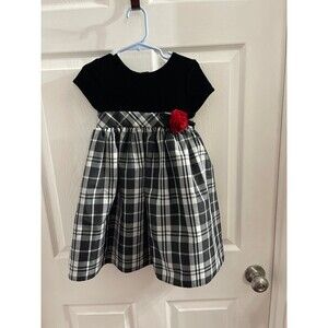 Good Lad Dress Size 3T Black/White